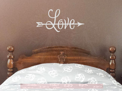 Love With Arrow Romantic Home Decor Vinyl Wall Sticker Lettering Wall Quotes When in love you tend to do new things that look very romantic. love with arrow romantic home decor vinyl wall sticker lettering wall quotes