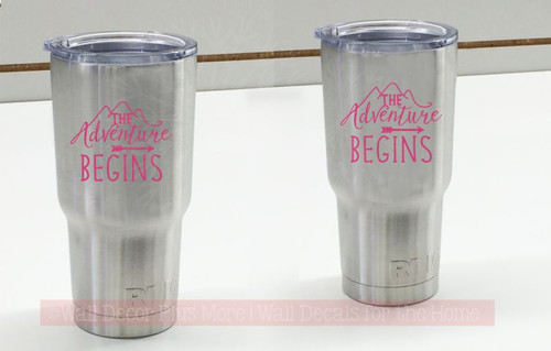Personalize your Coffee Yeti or RTIC Tumber Mugs with Decals