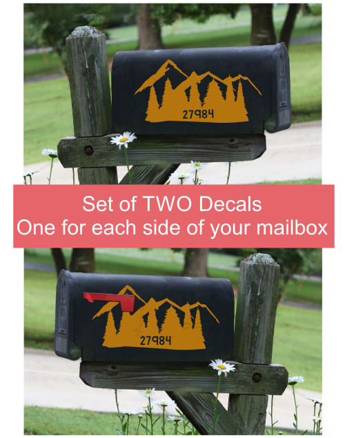 Two Sides- One for each side of your mailbox