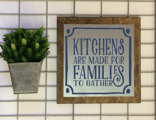 Today Good Day Wood Sign Metal Laundry Words Hanging Wall Art 3 Sign Choices