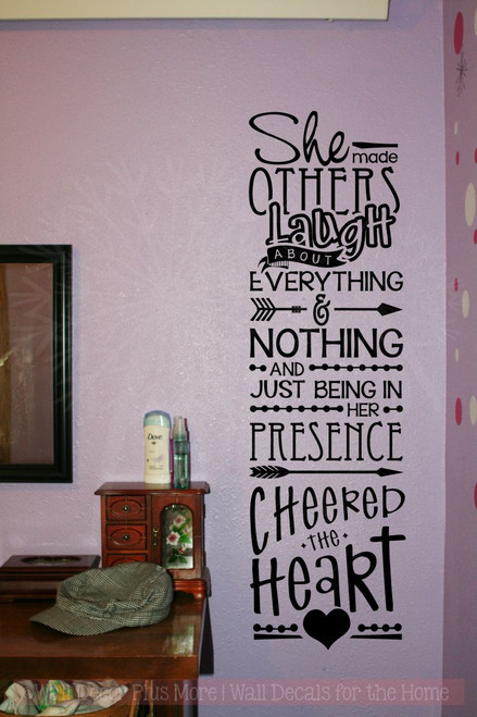 bedroom wall quotes for girls