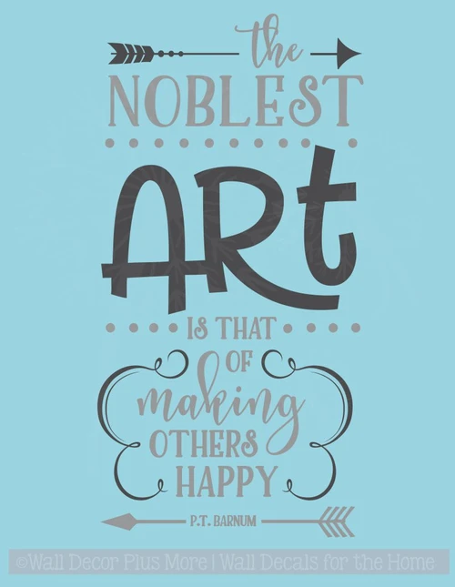 Making Others Happy Kitchen Wall Word Stickers Vinyl Lettering Decals