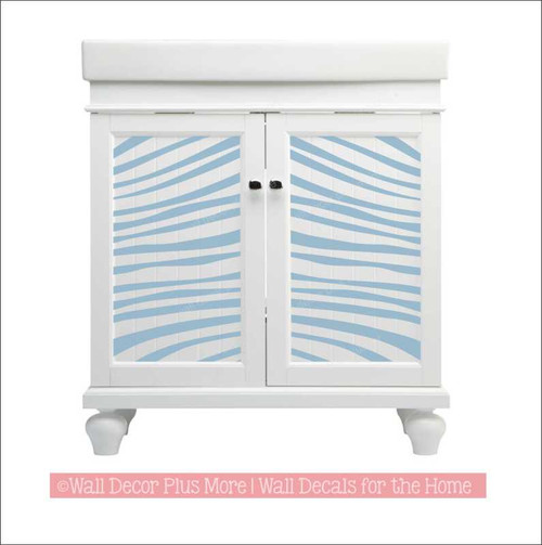 Zebra Animal Pattern for Stencil DIY Wood Home Decor Vinyl Art Stickers-Option 1 Stencil