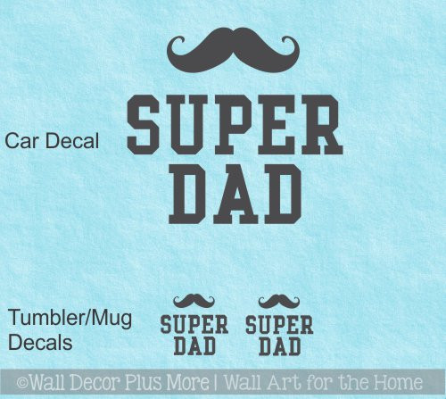 Car Tumbler Decals Fear The Beard Best Dad Gift Fathers Day Mug