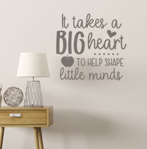 Classroom Decor for Teachers Teacher/'s Gift Vinyl Wall Decal He Who Dares To Teach Must Never Cease To Learn