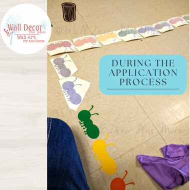 Sensory Path Marching Ants Vinyl Sticker Decals School Hallway Floor 25pc