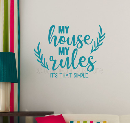 Decals for Home Fill House With Love Wall Quote Stickers Vinyl Decor Art