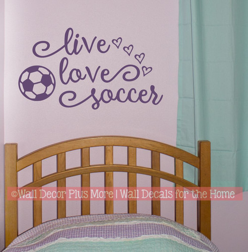 Teen Girls Art, Girls Motivational Art, Soccer Room Decor, Soccer