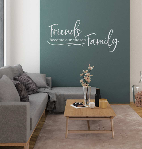 friends and family word art