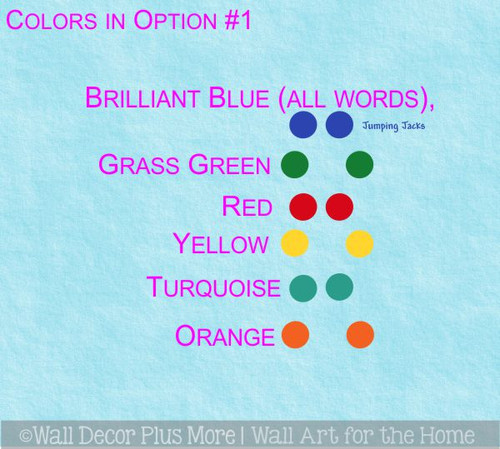 Sensory Path Package Floor Decal Stickers School Hallway Art Ants Hopscotch Airplanes Color Option1