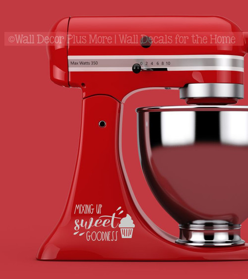 Personalized Decal for kitchenaid mixer- Decals, Kitchenaid, Deco