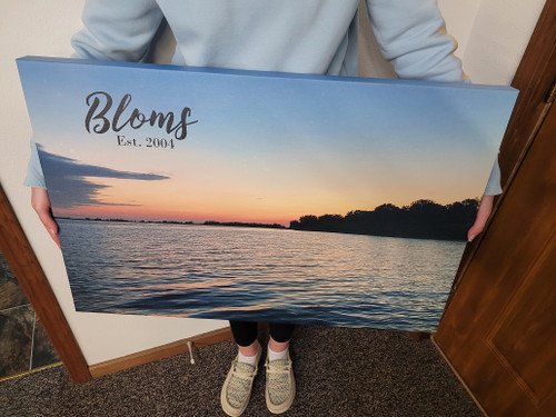 20x30-inch Canvas Photo Print Affordable Custom Canvas Wall Decor Art