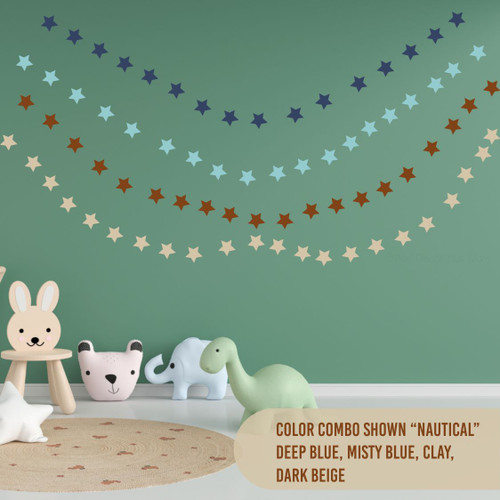 112 Peel Stick Star Wall Stickers Transform Your Walls Effortlessly! Nautical