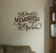 The Best Memories are Made on the Farm Wall Decal Stickers Wall Letters