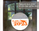 Class of 2025 with Grad Hat Art Wall Decal Sticker for Graduation Party Sign Door Decor Orange