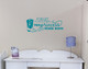 Forget the glass slipper Princess Western Wall Decals-Teal