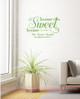 Home Sweet Home Family Wall Art Decals Name Est Date Custom Wall Lettering