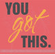 You Got This Inspirational Wall Art Stickers Vinyl Letters Decals Home Decor Quote