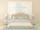 Perfect Marriage Is Two Imperfect People Wall Decals Vinyl Lettering Art Master Bedroom Sticker Quote-Misty Blue
