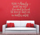 Family's Love Rest of Your Life Family Wall Stickers Vinyl Lettering Decals Home Decor Quote-Warm Gray