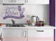 Grandma's Kitchen Tasters Welcome Vinyl Wall Decals Kitchen Decor Stickers-Plum