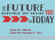 Motivational Wall Stickers Future Depends on You Art Decals Vinyl Lettering