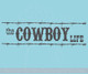 Cowboy Life Western Wall Decal Vinyl Lettering Sticker Art Boy Decor