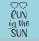Fun in the Sun Summer Wall Sticker Quotes Vinyl Lettering Wall Decals