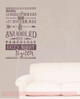 Cozy Night Together Bedroom Quotes Vinyl Lettering Wall Decals for Decor-Eggplant