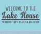 Lake House Vinyl Lettering Decals Wall Sticker Quotes Beach Home Decor