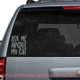 Pet Car Decal - Ask Me About My Cat Quote Vinyl Window Sticker-Glossy Silver
