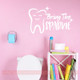 Bring Sparkle Dental Dentist Office Motivational Wall Vinyl Lettering Decals-White