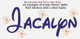 Jacalyn in Walt Disney font Wall Name Decal Purple