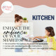 Kitchen Block Letters Enhance the Ambience of your Shared Space Vinyl Decals for the Kitchen