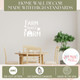 Farm Sweet Farm Home Wall Decor Made with High Standards Vinyl Decals for the Kitchen
