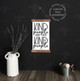 9x15 - Wood & Canvas Wall Hanging, Kind People Inspirational Wall Art for School, Kids