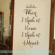 Family Quotes Wall Art Home I Think Of Mom Quote Sticker for Wall Decor-Chocolate Brown