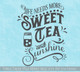 Wall Decals For Kitchen Patio Life Needs Sweet Tea Sunshine Vinyl Wall Art