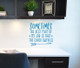 Office Wall Sticker Words Decal Job Chair Swivels Funny Workspace Quote-Bayou Blue