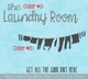 Laundry Room Decal Sticker Get Good Dirt Here Vinyl Lettering Art Decor 2color