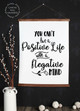 Wood Canvas Wall Hanging Positive Life Mind Inspirational Sign Art Decor-23x30