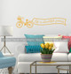 Life Beautiful Journey Bike Inspiring Wall Decor Sticker Decal Art Quote-Honey