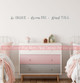 Kids Wall Decor Sticker Be Brave Dream Big Stand Tall Decal Lettering-Storm Gray