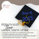 Mortarboard Graduation Cap Decal Sticker Design for Decorating Grad Cap Class of 2025 Enhanced