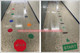 Sensory Path Floor Decal Stickers School Hallway Start Stop Sign WD1943