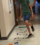 Sensory Path Floor Decal Stickers Stomp Bugs School Hallway Activity