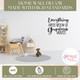 Wall Decal Quote Everything Tastes Better Grandma's House Vinyl Word Art high standards