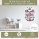 Welcome Wall Decal Quote Enter As Guest Leave As Friends Decor Sticker Burg standards