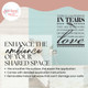 Sacredness in Tears Unspeakable Love Sympathy Wall Sticker Decal Quote Black enhance