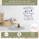 Littlest Feet Biggest Footprints In Our Hearts Memorial Wall Sticker DeepBlue standards